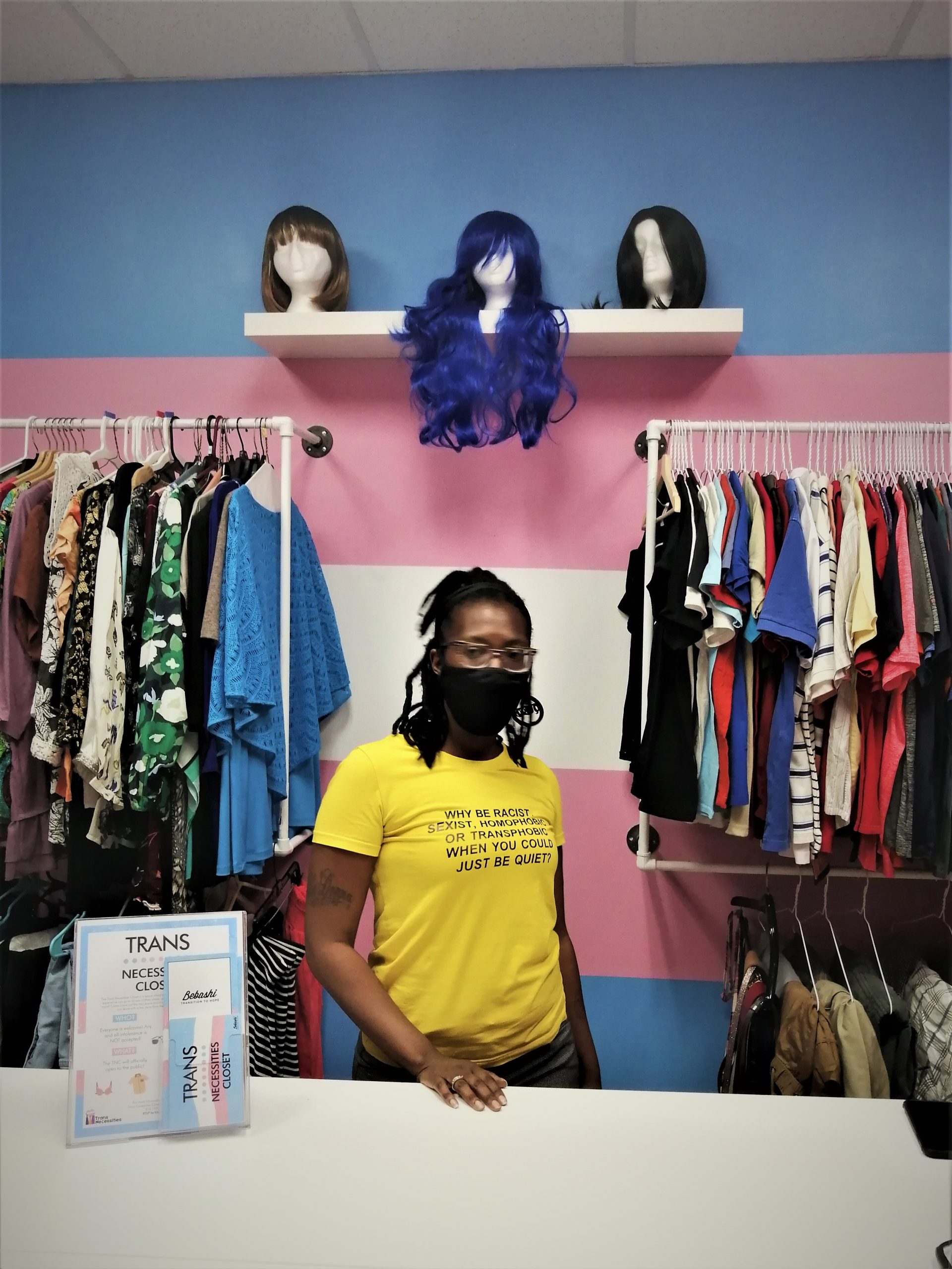 Bebashis TransNecessities Closet: Empowering Philadelphias transgender  and gender non-conforming community - Bebashi